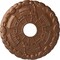 Ekena Millwork Kendall Train Station Medallion (Canopies up to 3 7/8"), 18 1/2"OD x 3 7/8"ID x 1"P, Polished Copper CM18KDPOS - alternate 1
